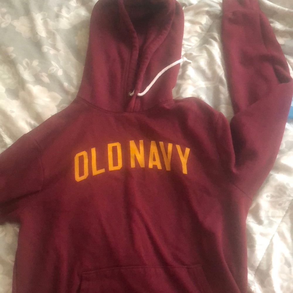 An old navy sweater